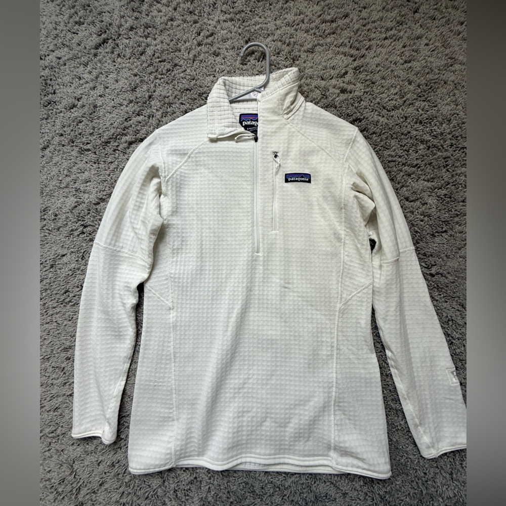 Patagonia Cream Textured Pullover